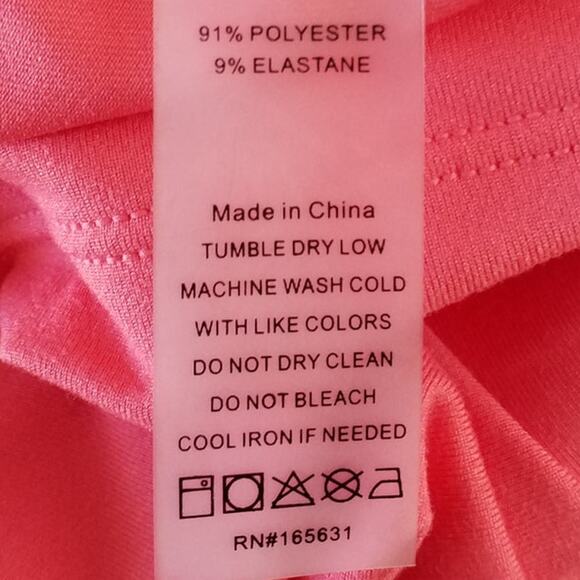 Johnny Was Calme Drop Shoulder Coral Pink Top | Size XS | NWT - Picture 7 of 7